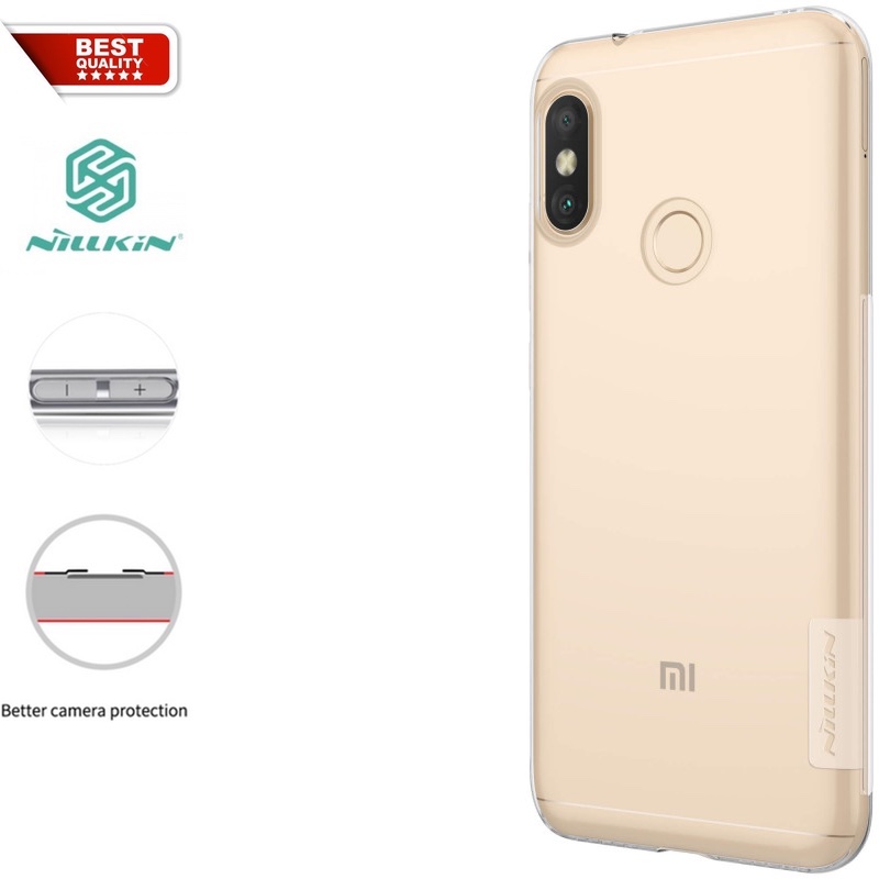 Permatomas Nillkin nature serijos dėklas (Xiaomi MI A2 LITE/REDMI 6 PRO) Permatomas Nillkin nature serijos dėklas (Xiaomi MI A2 LITE/REDMI 6 PRO)